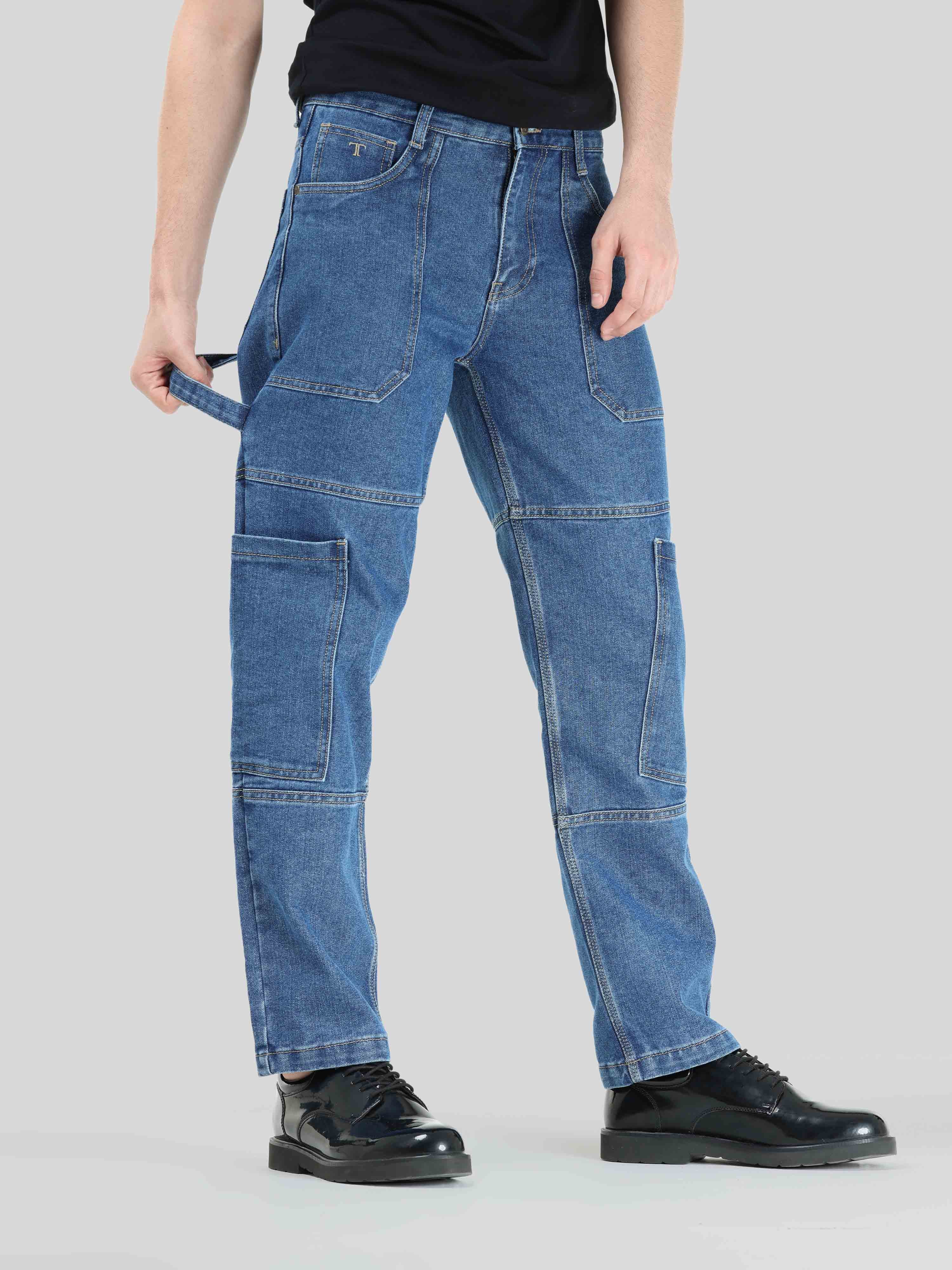 Wholesale Fashion Men Skinny Fit Denim Jeans Ripped High Stretch Blue Jeans  for Men Denim Cargo Pants - China Men Jean and Jeans price |  Made-in-China.com